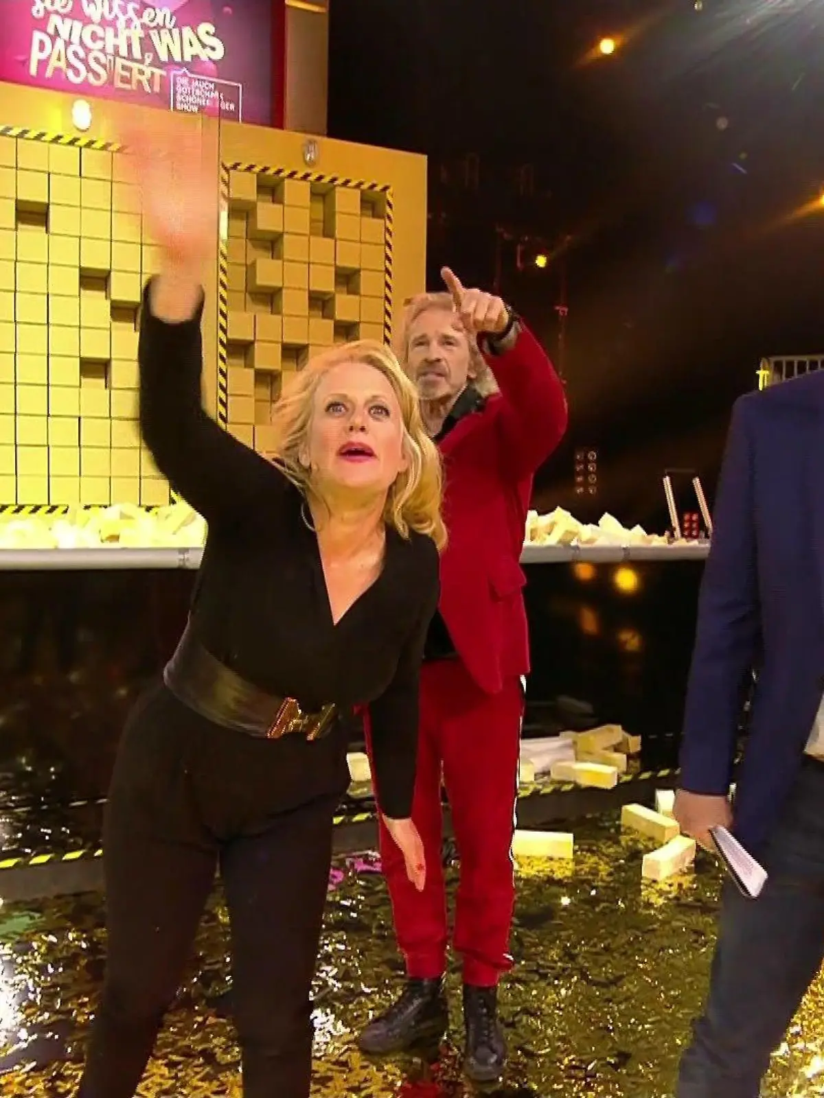 Bild zu: "Team Schöneberger & Gottschalk holt den Sieg"