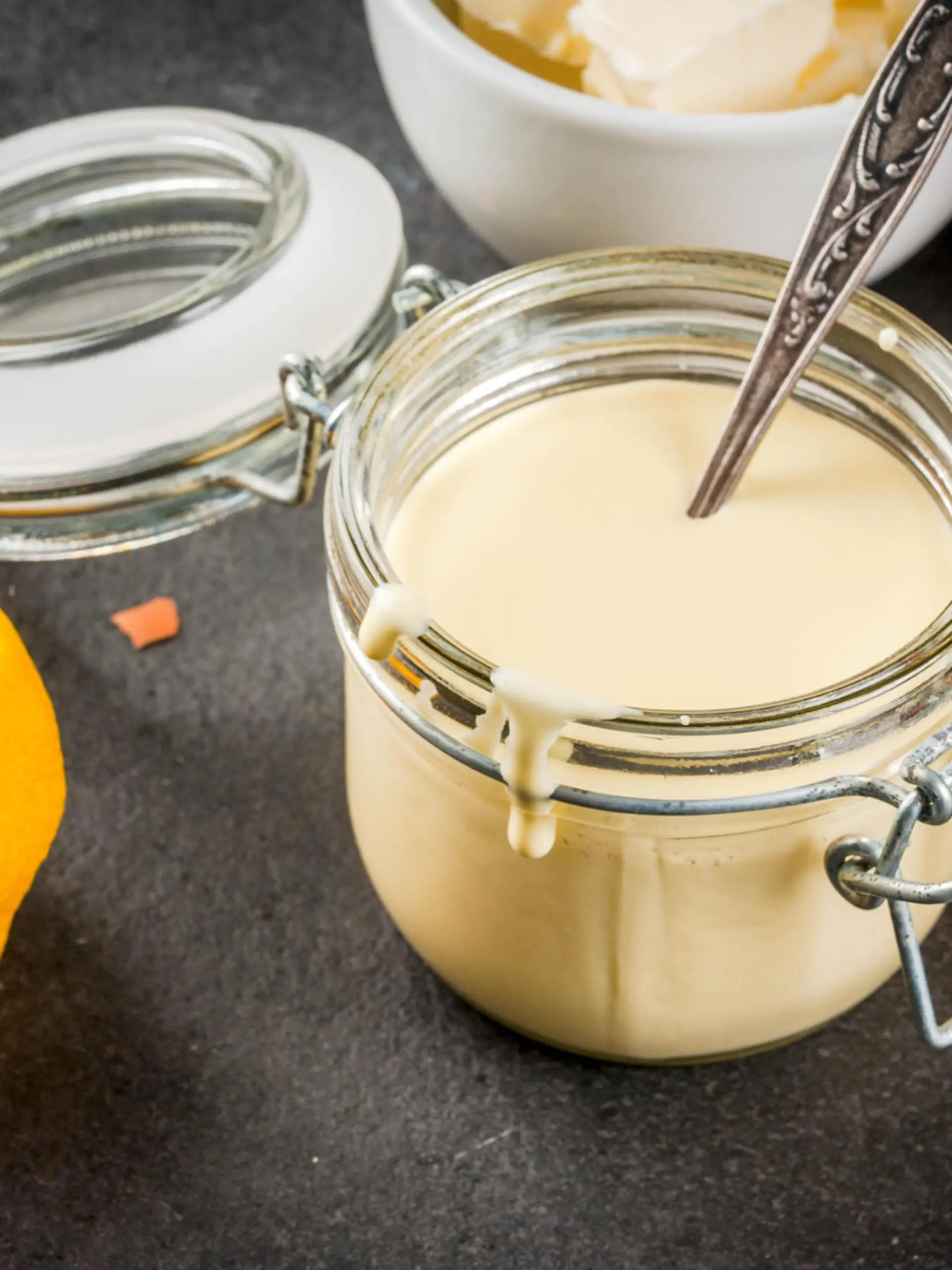 Sauce Hollandaise im Glas