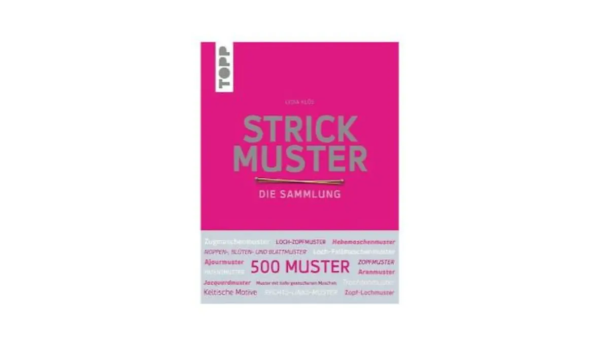 Strickmuster-Sammlung von Topp.