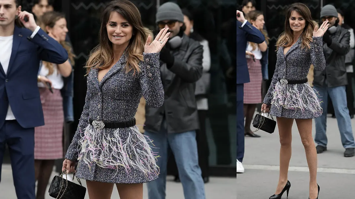 Penélope Cruz bei einer Modenschau in Paris