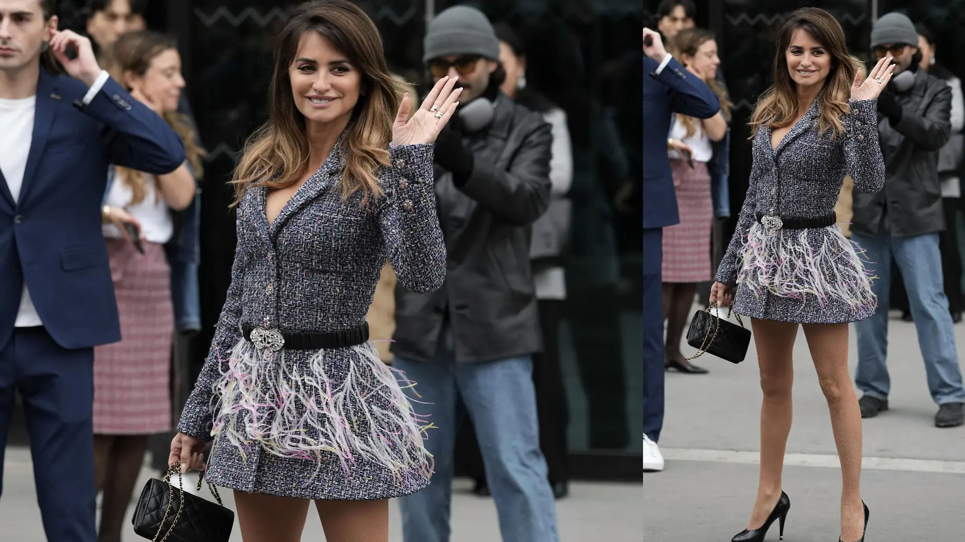 Penélope Cruz bei einer Modenschau in Paris