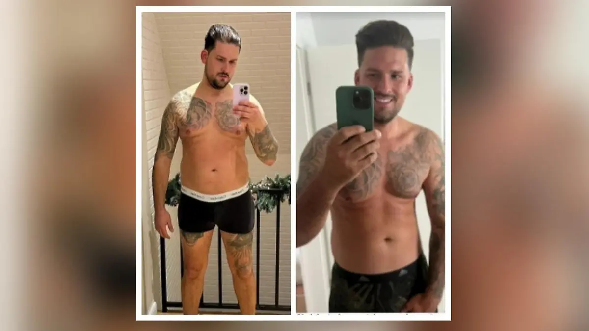 Von 109 auf 97kg: Marco Cerullo hat seit Anfang des Jahres 9kg abgenommen.