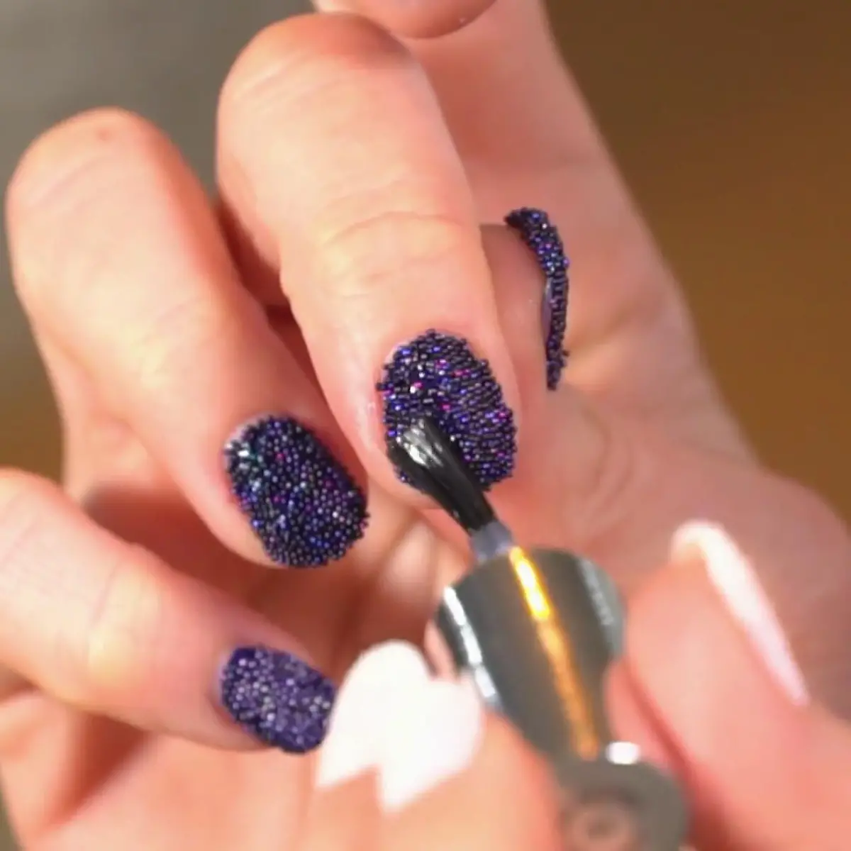 Fingerngel in Zuckeroptik selber machen: Tutorial fr Ngel im Zucker- und  Kaviarlook