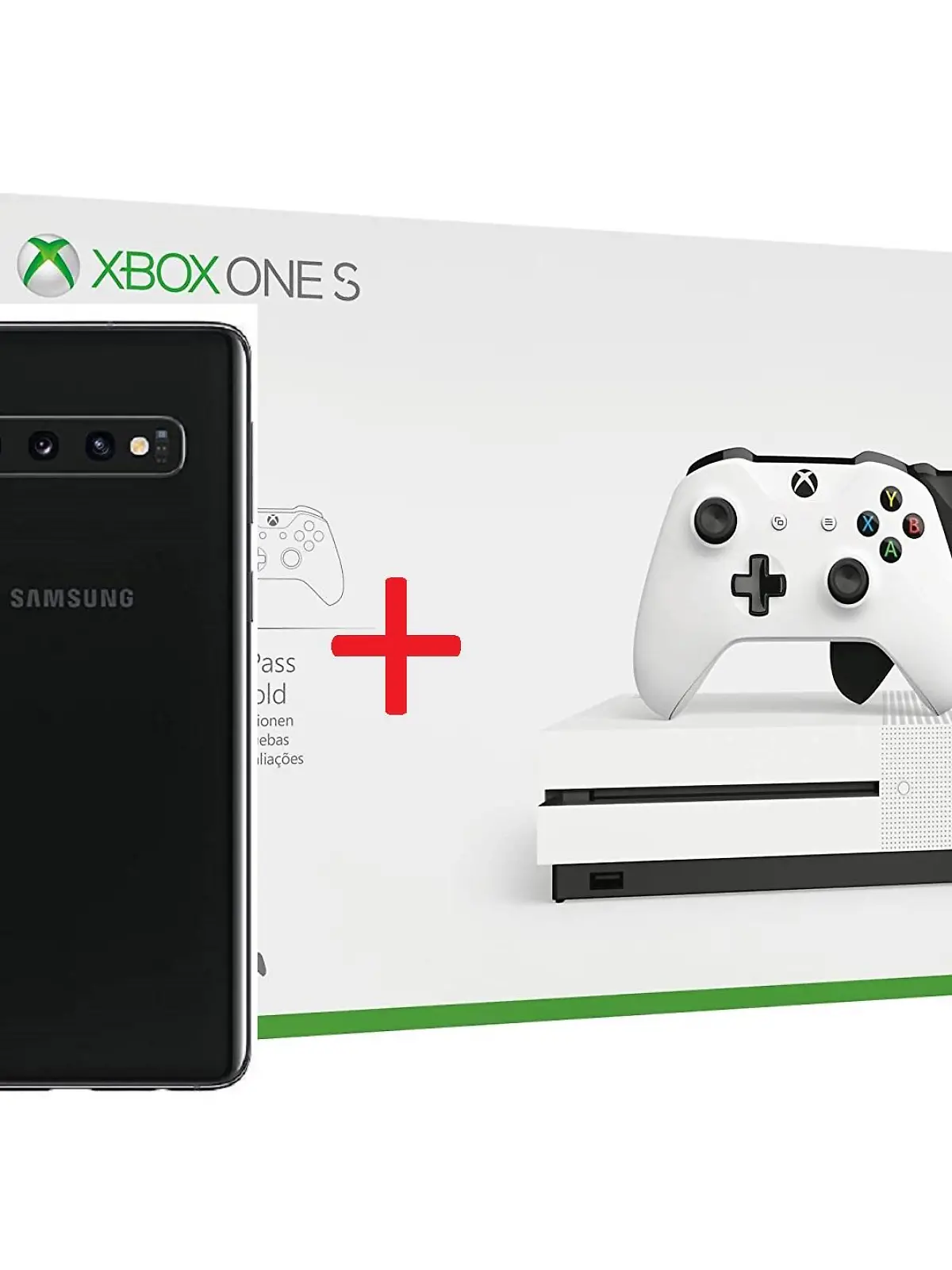 Effektiv kostet die Xbox One S im Tarif-Bundle mit dem Samsung S10 nur 100 Euro.