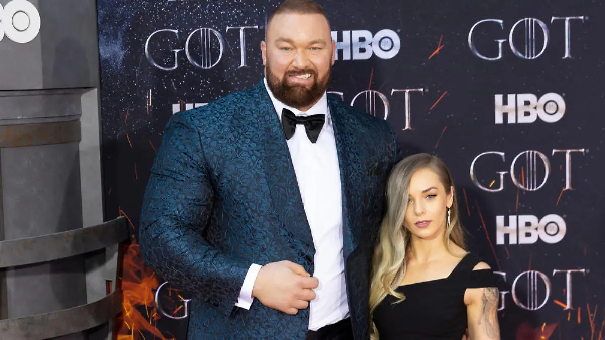 Hafthor Björnsson freut sich auf einen Sohn
