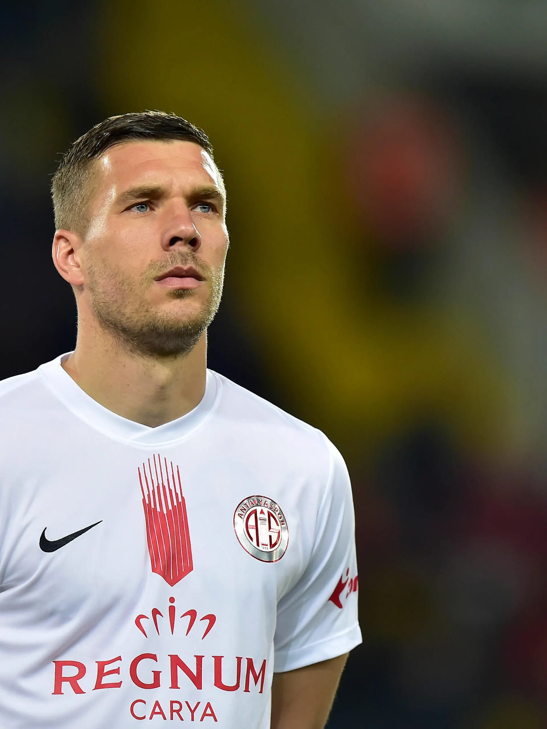  Antalyaspor s German forward Lukas Podolski during the Turkish Super League football match between Genclerbirligi and Antalyaspor on March 9, 2020 at the Eryaman Stadium in Ankara. Hikmet Saatci - Depo Photos 16691646