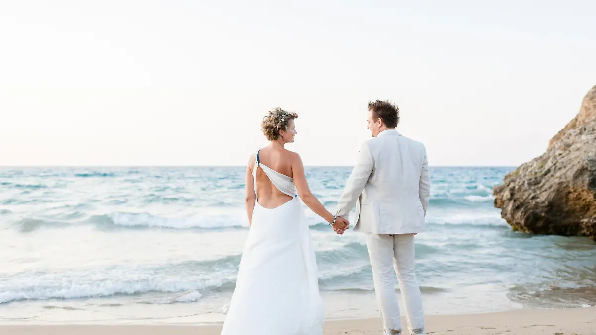 Hochzeit am Strand, Griechenland - wedding at the beach, Greece Keine Weitergabe an Drittverwerter.