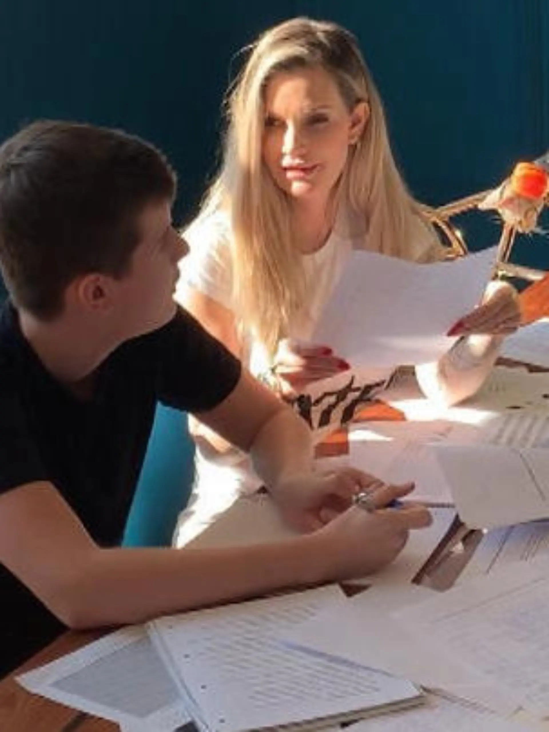 Bild zu: "So läuft Homeschooling mit Sohn Fayn"