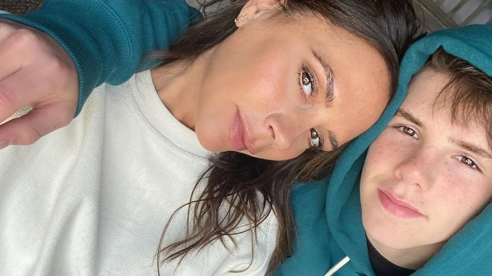 Victoria Beckham mit Sohnemann Cruz Beckham