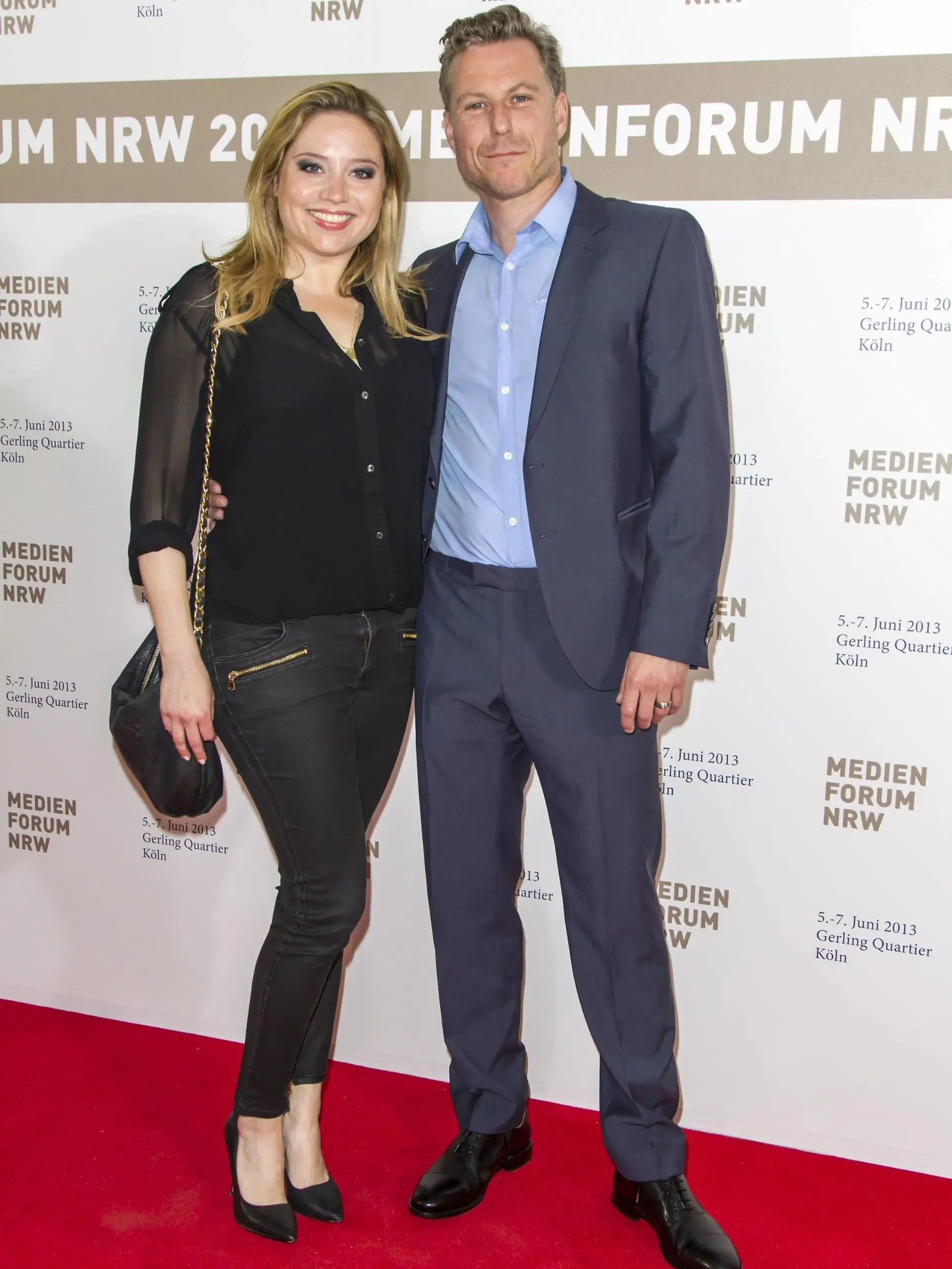 Caroline Frier und Dirk Borchardt bei der Gala 25 Jahre Medienforum in Köln Gala 25 Jahre Medienforum in Köln