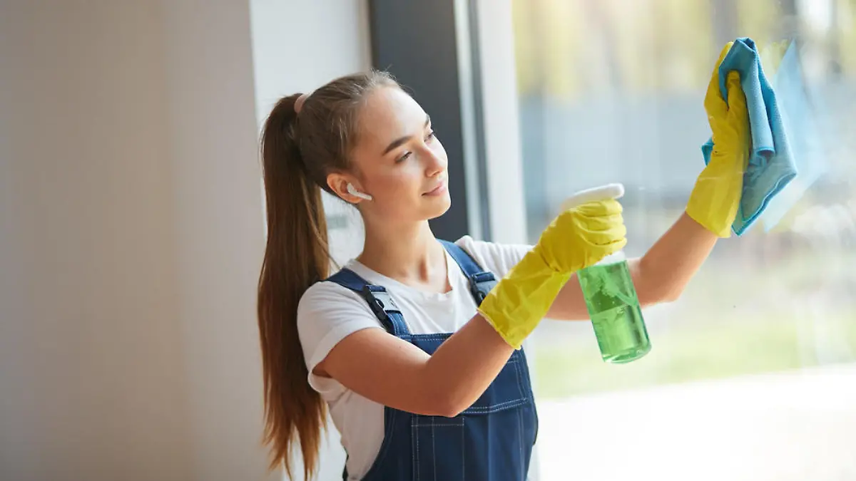 So werden die Fenster sauber und glänzend