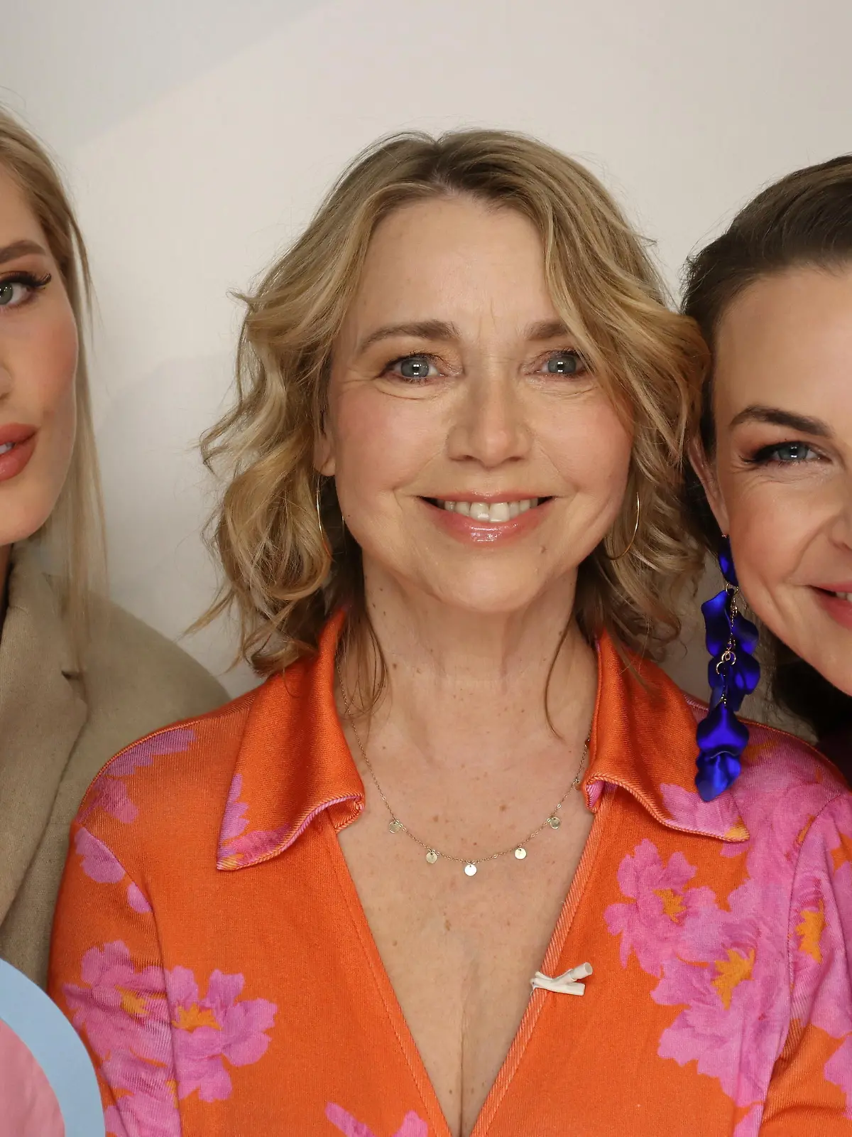 Luna Schweiger, Tina Ruland und Annika Lau (v.l.)