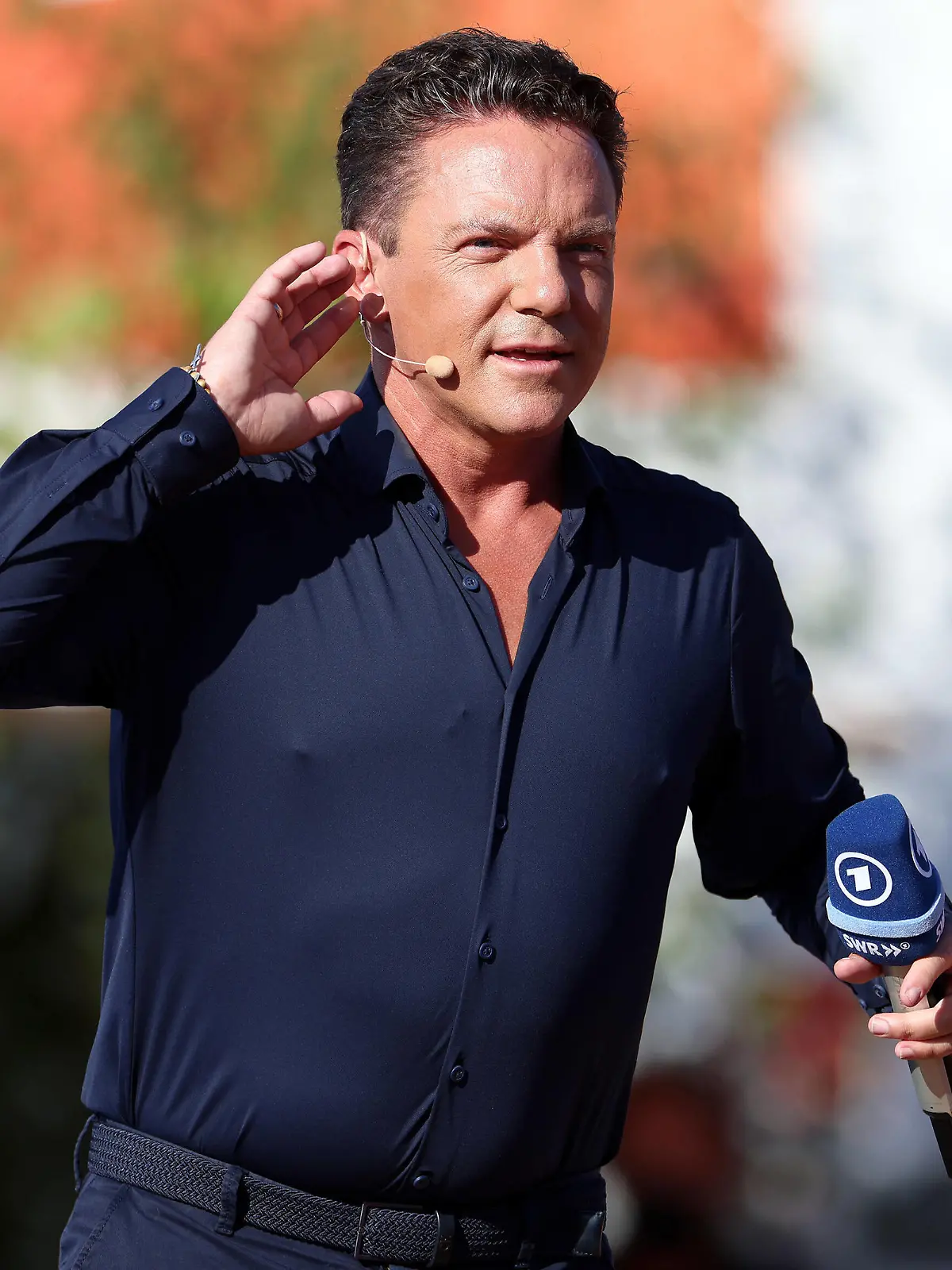 Immer wieder sonntags 2022-12 Moderator Stefan Mross anlässlich der ARD-Unterhaltungsshow Immer wieder sonntags im Wasserpark Rulantica, Rust. TV-Aufzeichnung und Live-Übertragung vom 04.09.2022 aus Rust, Deutschland. *** Immer wieder sonntags 2022 12 host Stefan Mross on the occasion of the ARD entertainment show Immer wieder sonntags in the water park Rulantica, Rust TV recording and live broadcast of 04 09 2022 from Rust, Germany