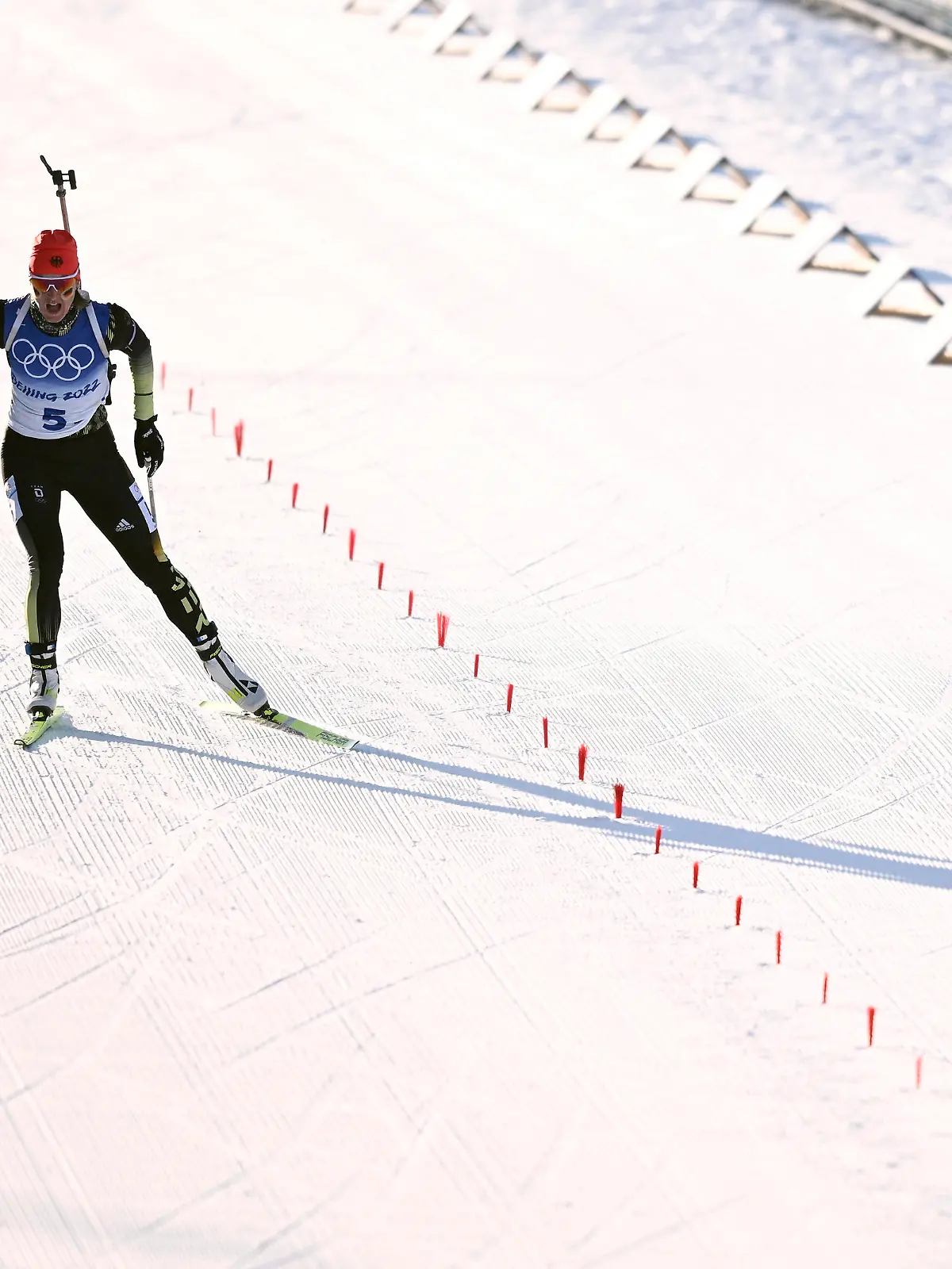 HERMANN Denise Team GER Staffel 3.Platz Biathlon Frauen Staffel am Mittwoch den 16.02.2022 Olympische Winterspiele 2022 in Peking/ China *** HERMANN Denise Team GER Relay 3 Place Biathlon Women Relay on Wednesday the 16 02 2022 Olympic Winter Games 2022 in Beijing China
