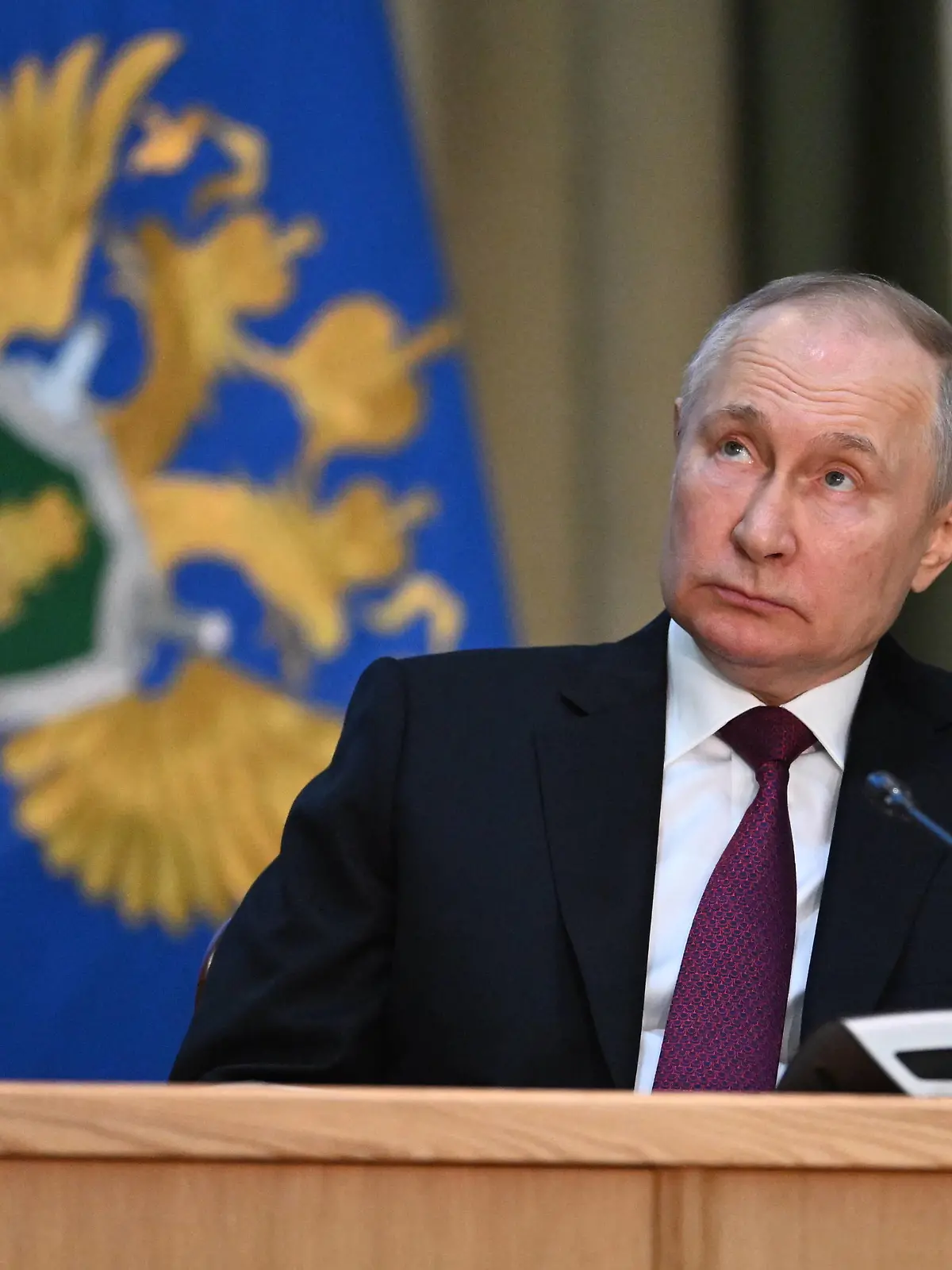Russia Putin Prosecutor General s Office Board 8390887 15.03.2023 Russian President Vladimir Putin speaks during an expanded meeting of the Prosecutor General s Office board in Moscow, Russia. Pavel Bednyakov / Sputnik Moscow Russia PUBLICATIONxINxGERxSUIxAUTxONLY Copyright: xPavelxBednyakovx