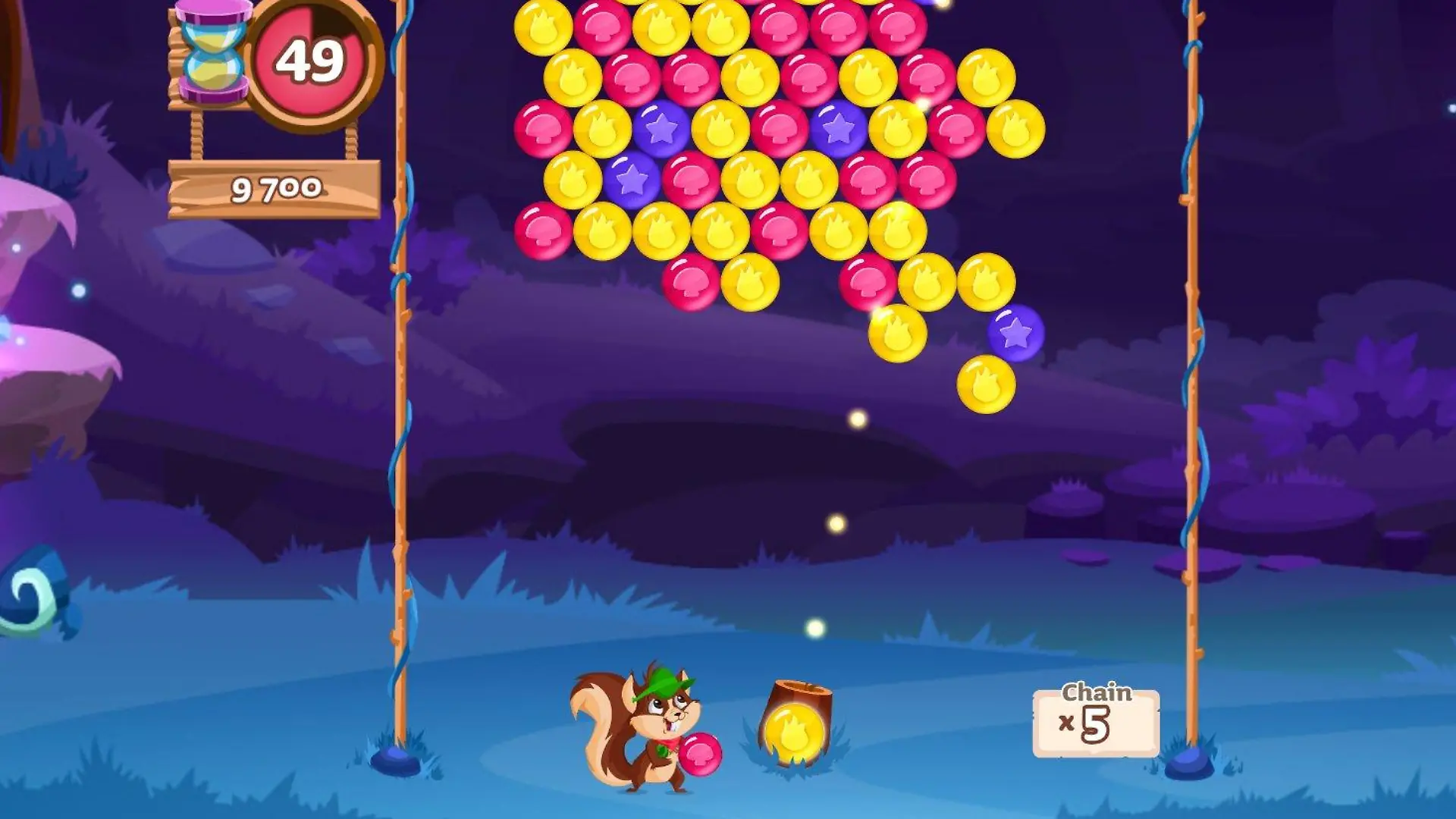 Bubble Woods Game