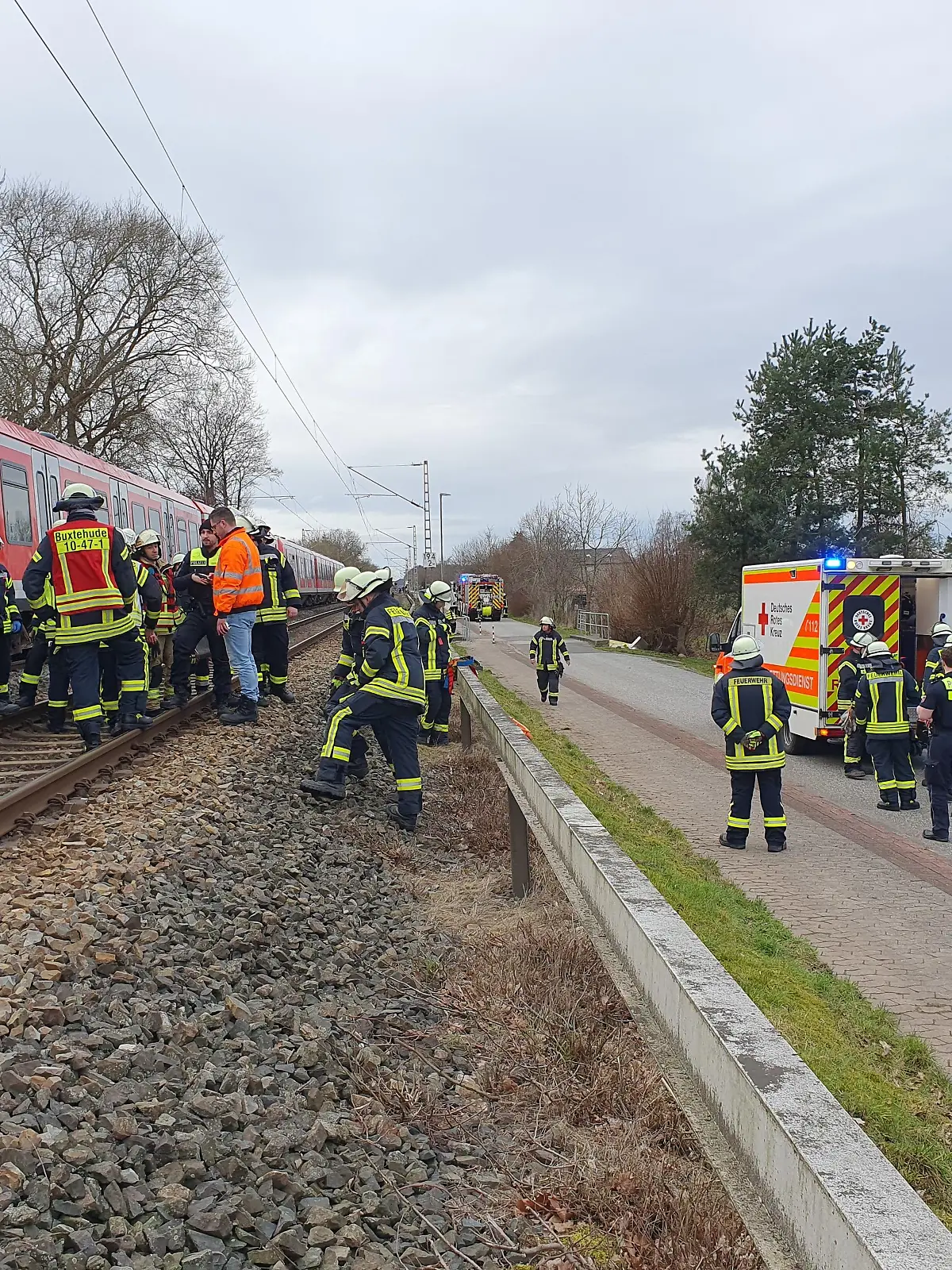 Unfallstelle Neukloster