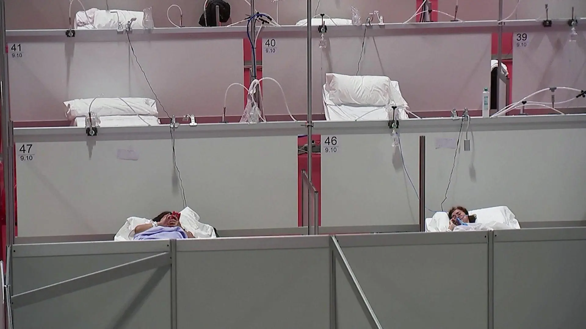 Notkrankenhaus in Madrid
