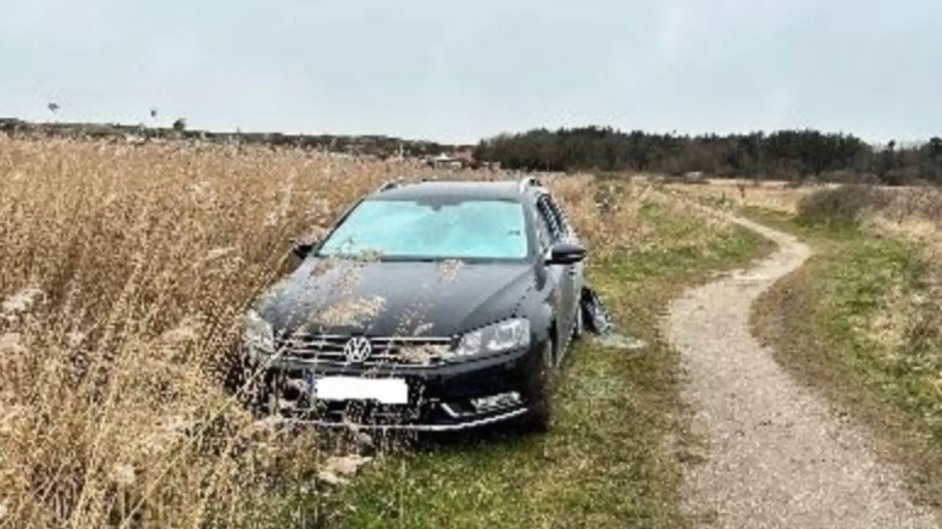 Die Polizei fragt: Wer hat dieses Auto am Auffindeort gesehen?