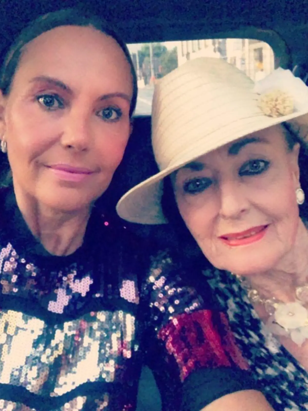 Natascha Ochsenknecht mit Mutter Bärbel Wierichs