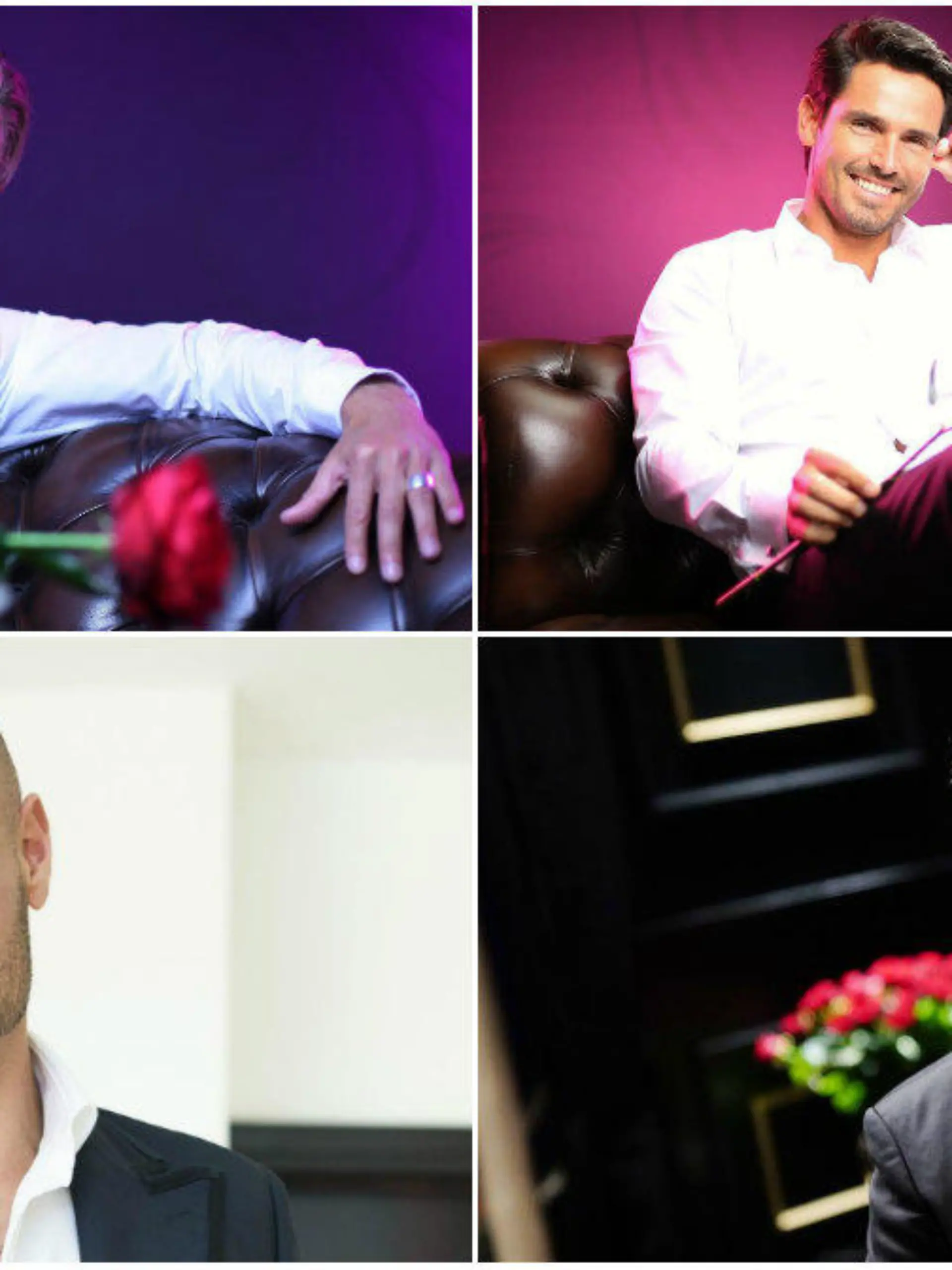 Die einstigen Bachelor: Paul, Jan, Christian und Sebastian