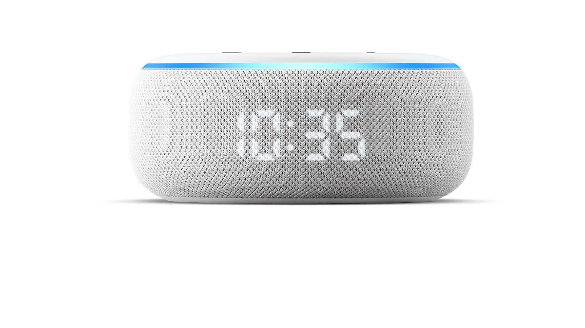 Echo Dot mit Uhr