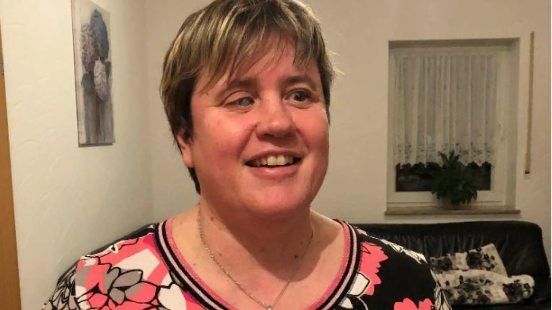 Beate Thiem ist geburtsblind, würde das heute aber nicht mehr ändern wollen.