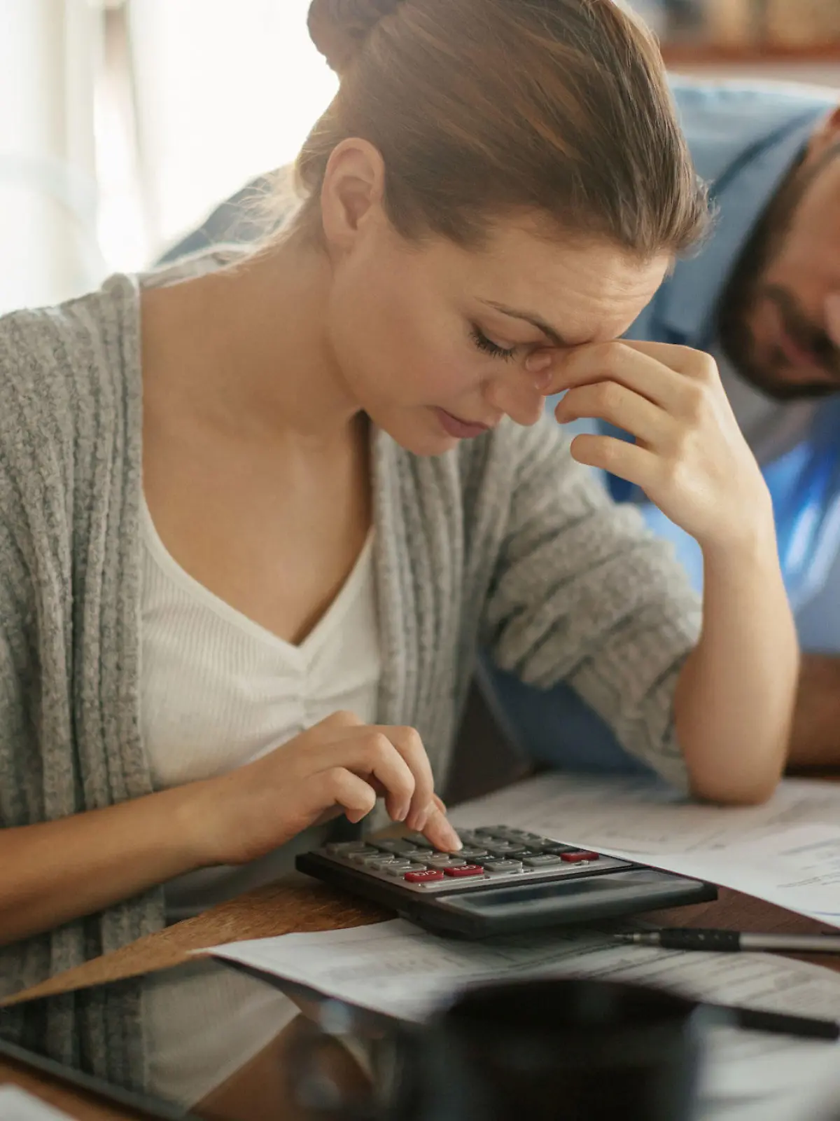 Geldprobleme, Schulden, Finanzen, paar Geldsorgen, Paar
