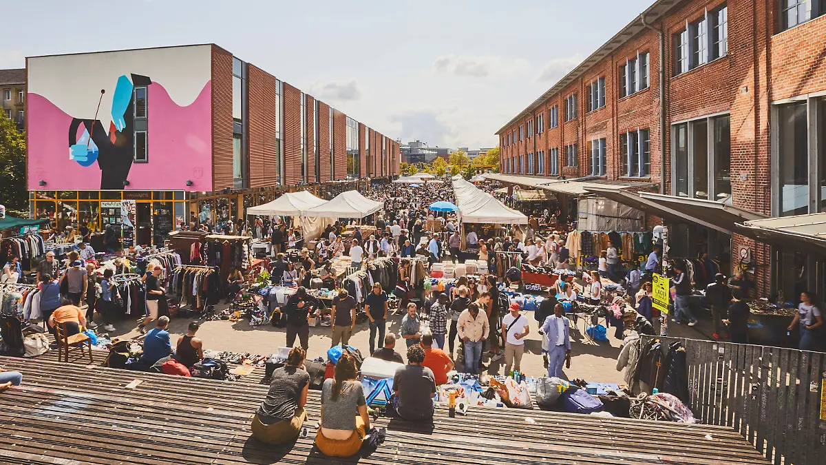 Flohmarkt in Hamburg