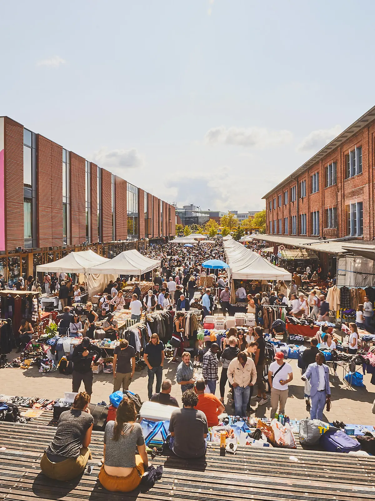 Flohmarkt in Hamburg