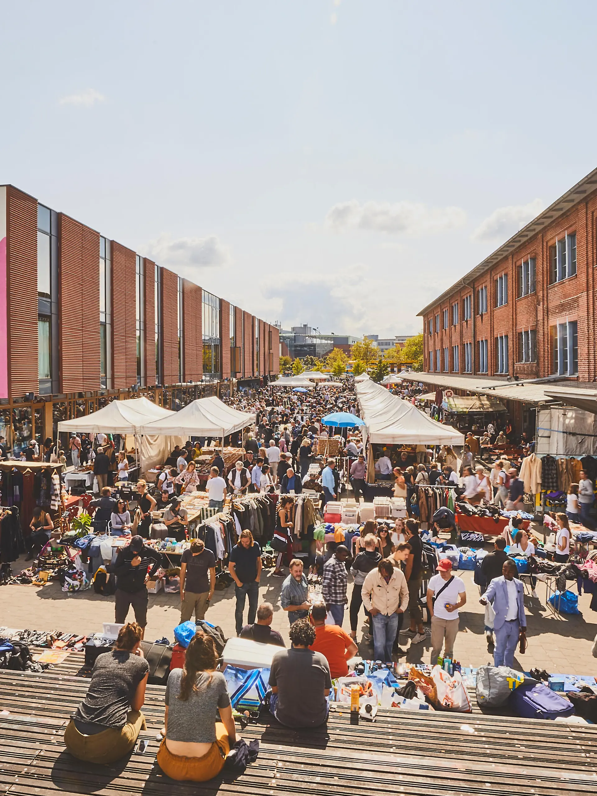 Flohmarkt in Hamburg