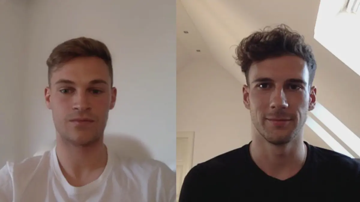 Joshua Kimmich und Leon Goretzka sammeln Spenden für ihre Hilfsaktion