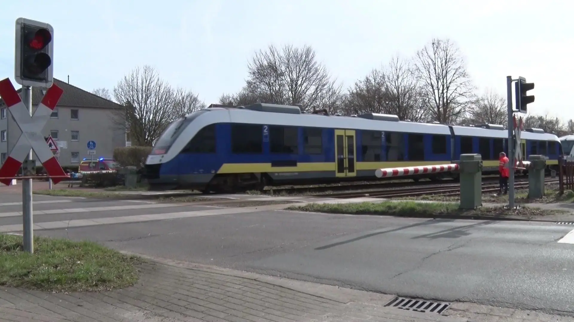 Die Bahnreisenden haben das mit Gelassenheit ertragen
