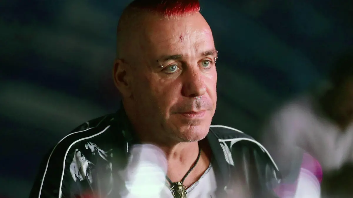  BAKU, AZERBAIJAN - JULY 26, 2019: Till Lindemann, lead vocalist of the German band Rammstein, attends the 2019 Zhara music festival. Vyacheslav Prokofyev/TASS PUBLICATIONxINxGERxAUTxONLY TS0B4764