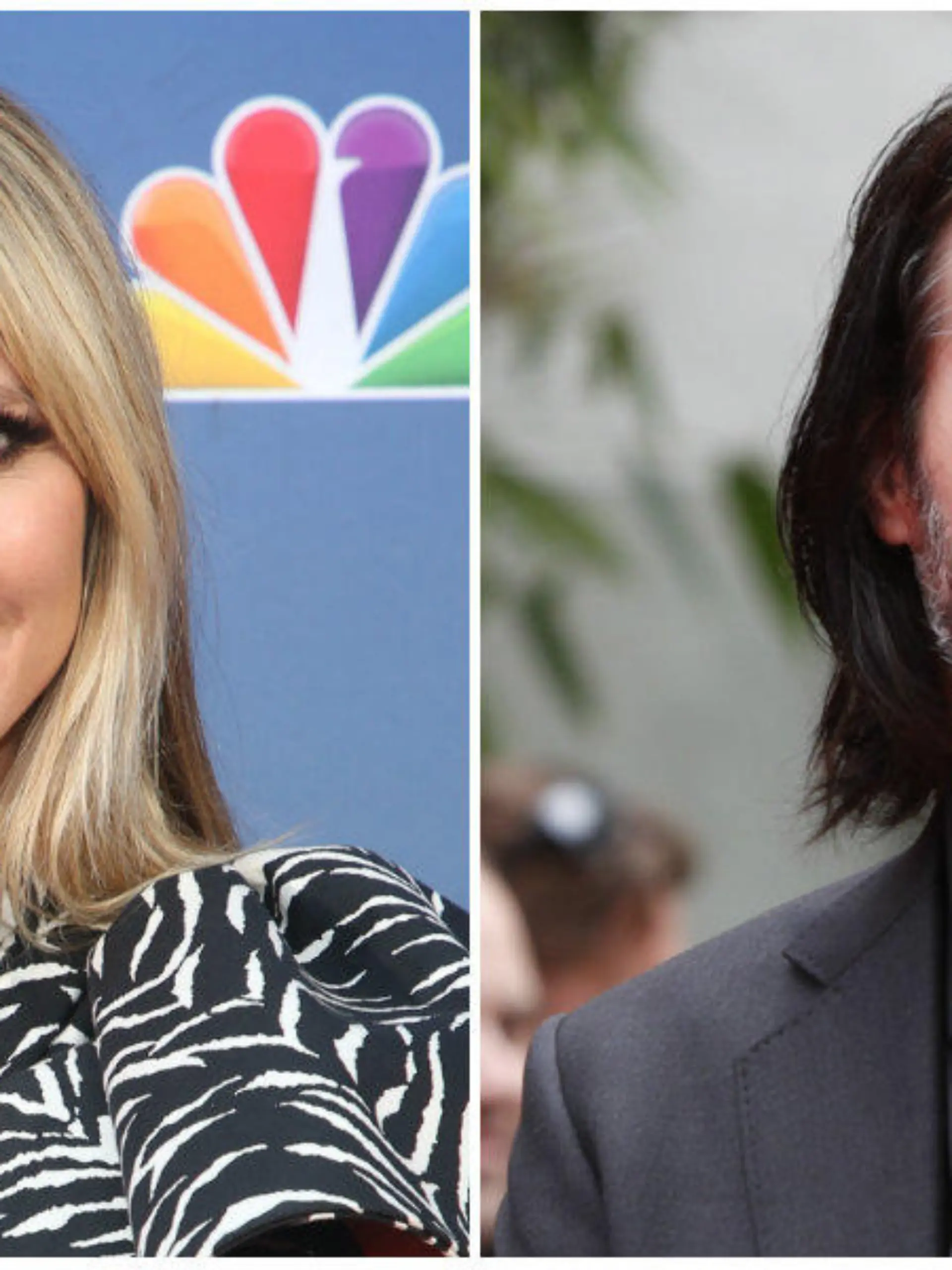 Heidi Klum und Keanu Reeves