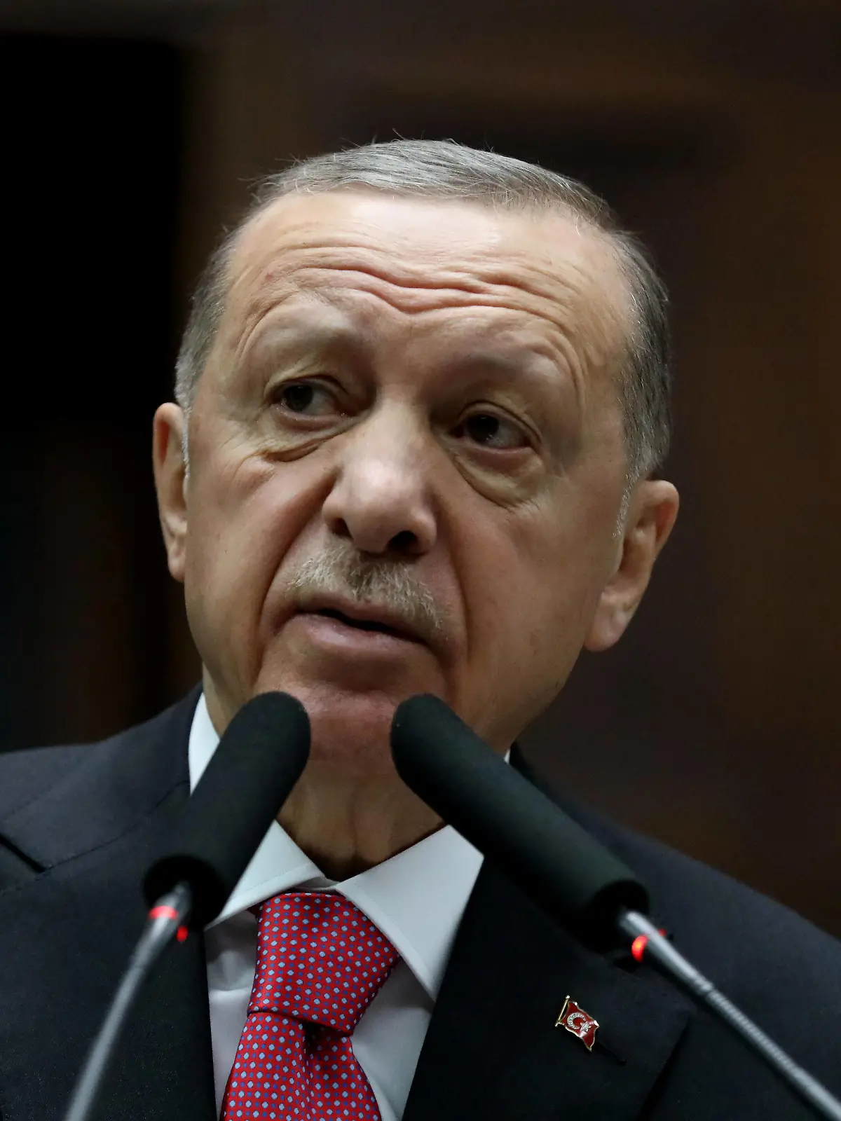 Türkei, Recep Tayyip Erdogan spricht vor dem Parlament in Ankara  Recep Tayyip Erdogan, President of Turkey delivers his weekly speech at Turkish Parliamentary in Ankara 17873577
