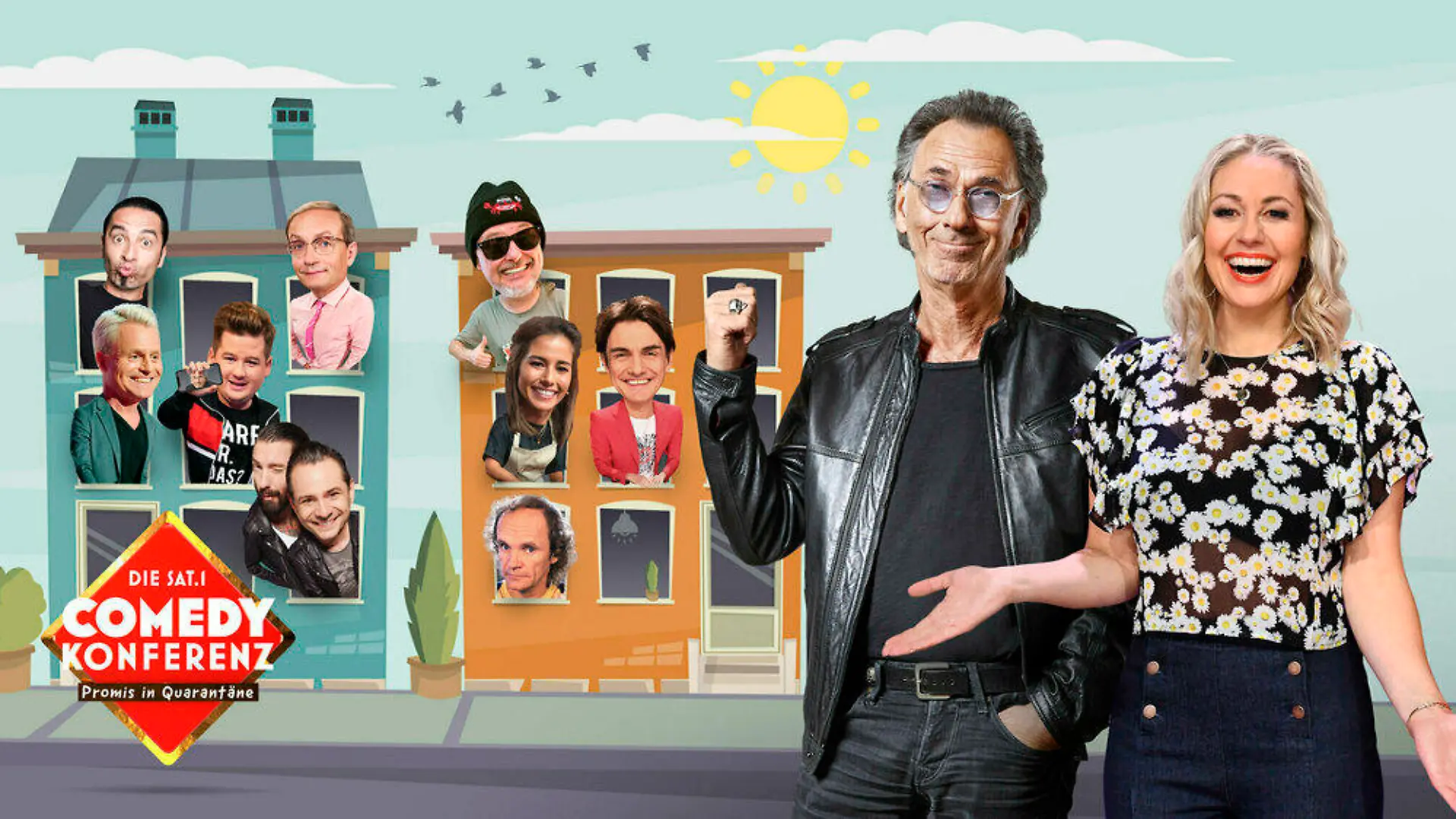 "Promis in Quarantäne": Neue Live-Show mit Moschner und Balder