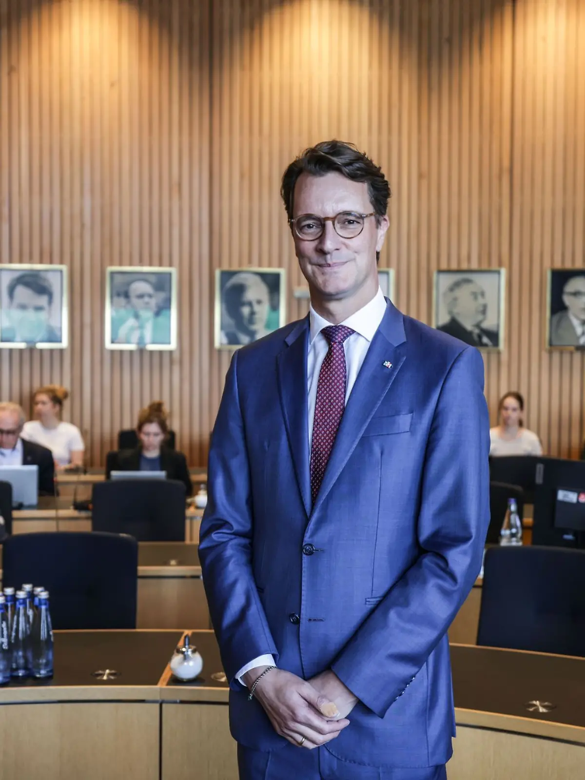 Bild zu: "Wüst als Zeuge im Untersuchungsausschuss"