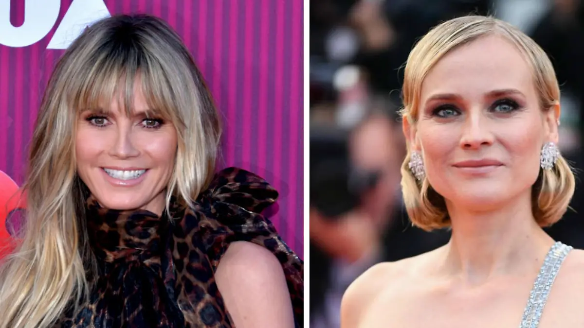 Heidi Klum und Diane Kruger