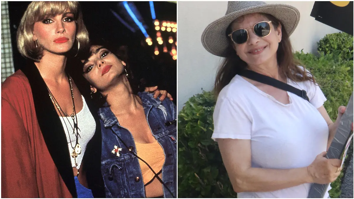 Laura San Giacomo in einer Szene aus „Pretty Woman“.