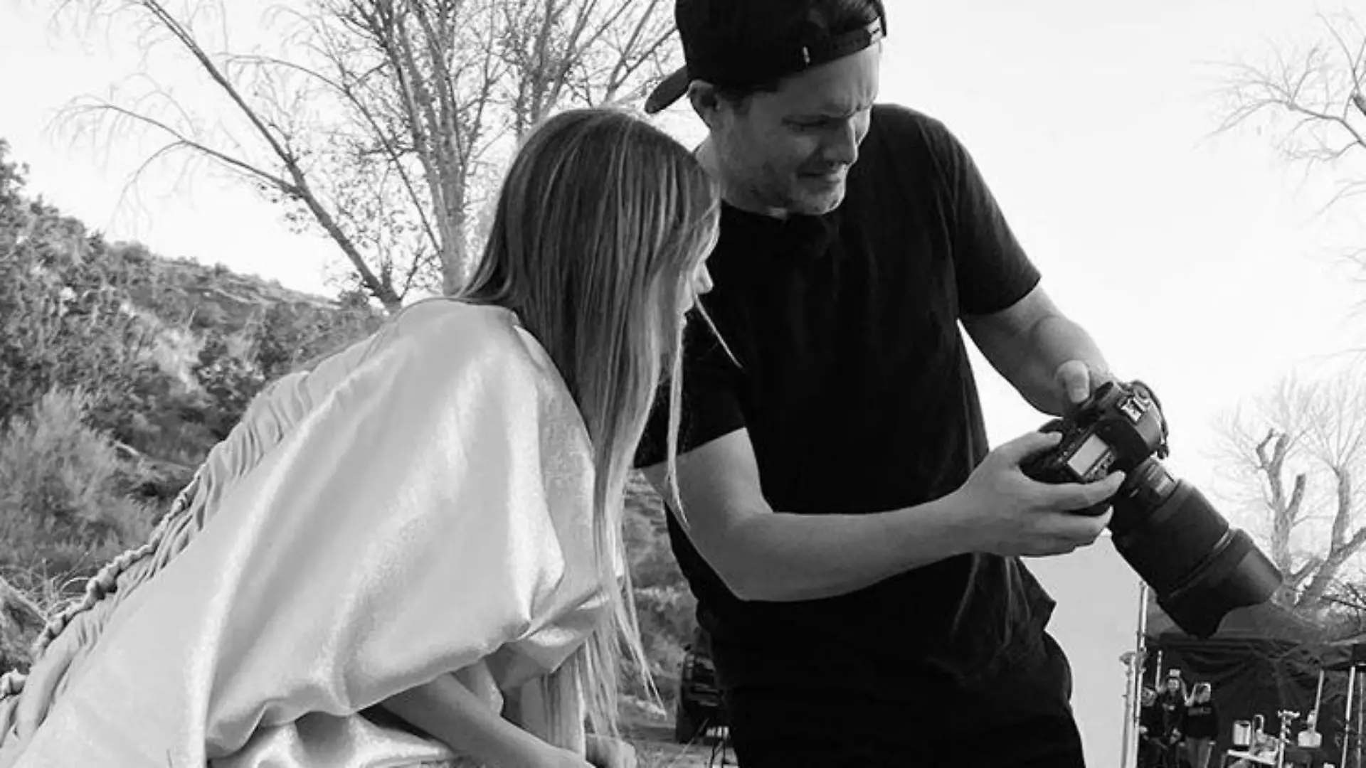 Leni Klum bei ihrem ersten Foto-Shooting mit Derek Kettela.