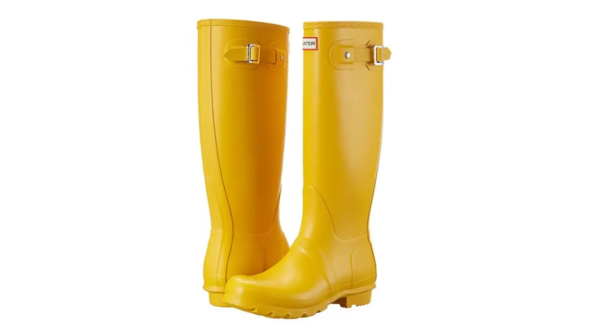 Gummistiefel von Hunter.