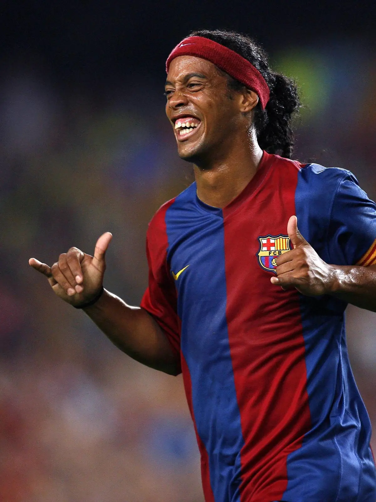  Ronaldinho FC Barcelona - Torjubel - PUBLICATIONxNOTxINxFRAxITA pan15748