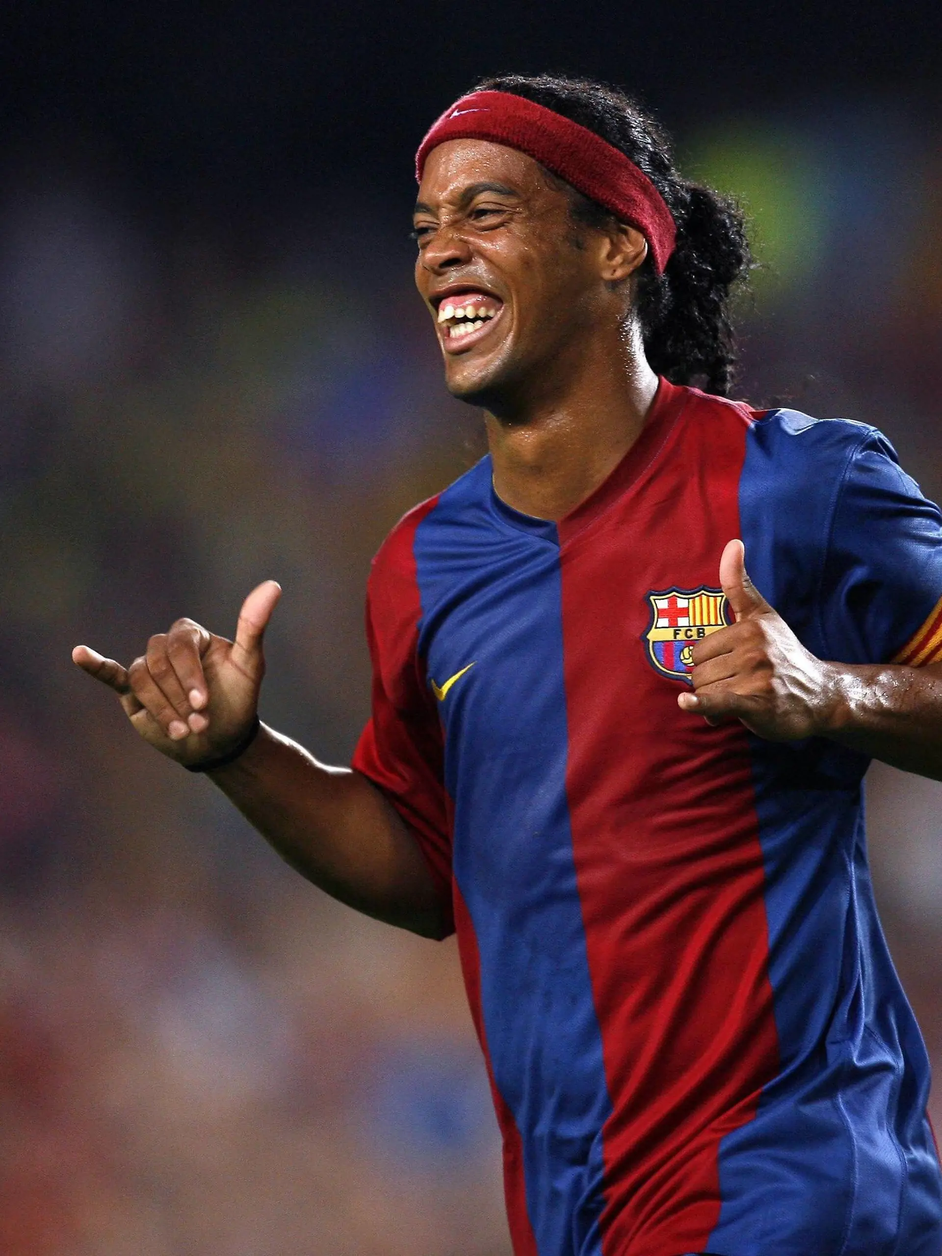  Ronaldinho FC Barcelona - Torjubel - PUBLICATIONxNOTxINxFRAxITA pan15748