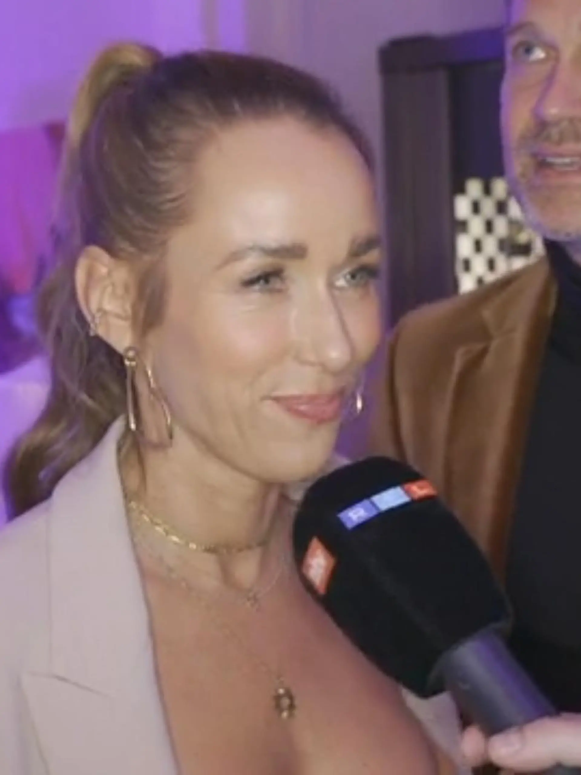 Annemarie und Wayne Carpendale bei einem Event von Starkoch Nobu.