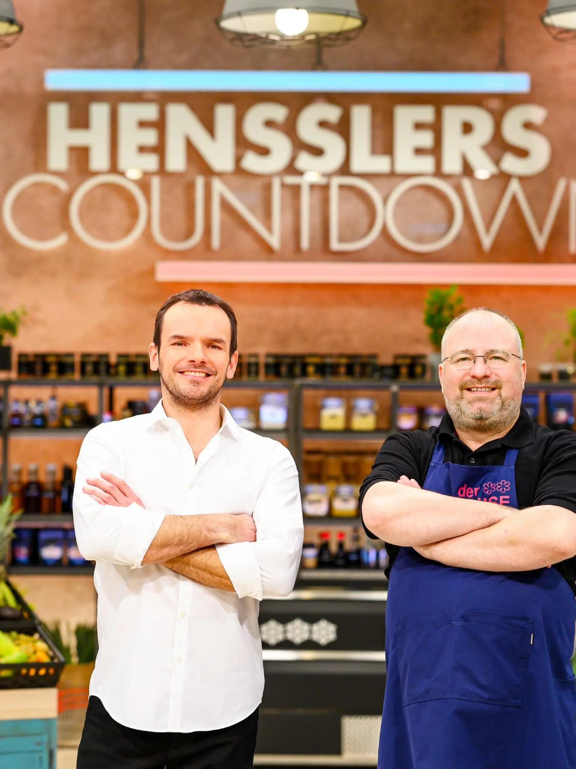 „Hensslers Countdown – Kochen am Limit“: Steffen Henssler ist Spielleiter, Christian Lohse bewertet die Gerichte