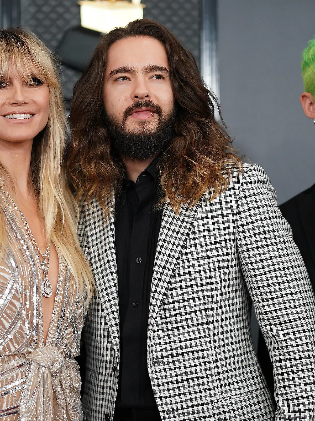  26 January 2020 - Los Angeles, California - Heidi Klum, Tom Kaulitz, Bill Kaulitz. 62nd Annual GRAMMY Awards held at Staples Center. Photo Credit: AdMedia 250359 2020-01-26 California Los Angeles Etats-Unis PUBLICATIONxINxGERxAUTxONLY Copyright: xAdMediax STAR250359469