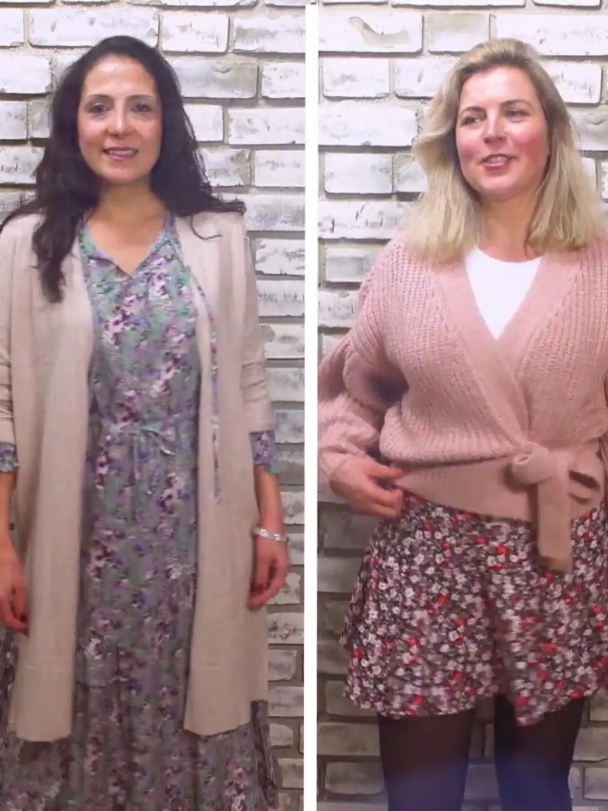Bild zu: "Welche Strickjacke bei welcher Figur?"