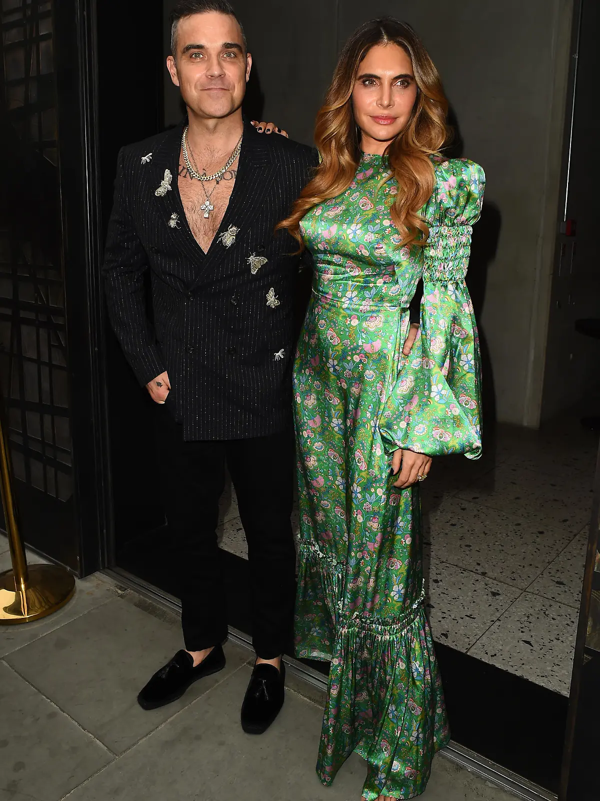 Celebrities attend the annual ITV Summer Party at Nobu Hotel in Shoreditch

Pictured: Robbie Williams and Ayda Field
Ref: SPL5104443 170719 NON-EXCLUSIVE
Picture by: Hewitt / SplashNews.com

Splash News and Pictures
Los Angeles: 310-821-2666
New York: 212-619-2666
London: 0207 644 7656
Milan: 02 4399 8577
photodesk@splashnews.com

World Rights, 

