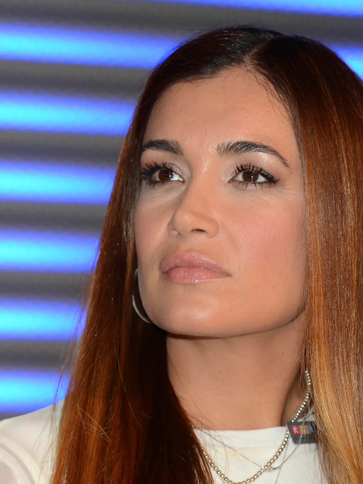 Jana Ina Zarrella beim 19. RTL-Spendenmarathon im Studio 3. Köln-Hürth, 20.11.2014